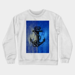 Blue Anchor Crewneck Sweatshirt